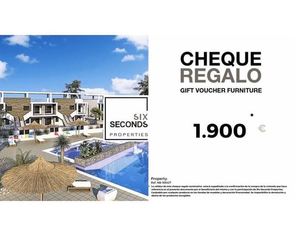 2 soverom Leilighet til salgs i Mil Palmeras, Pilar de la Horadada med svømmebasseng - € 329 000 (Ref: 9642569)
