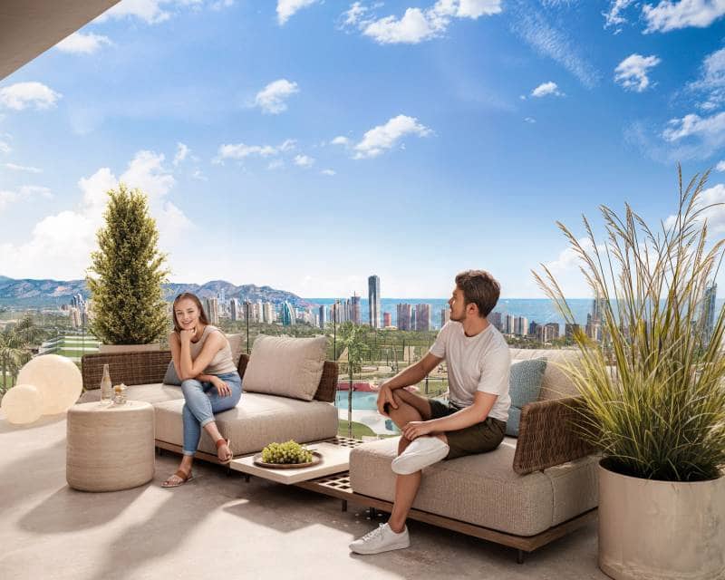 Apartamento de 3 habitaciones en Finestrat en venta con piscina - 495.000 € (Ref: 9642572)