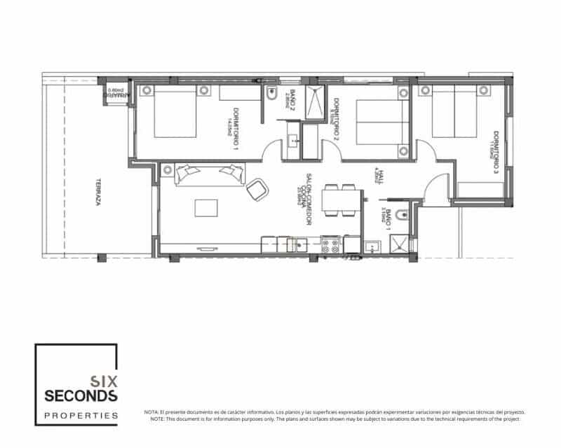 3 chambre Appartement à vendre à Guardamar del Segura avec piscine - 254 000 € (Ref: 9642584)
