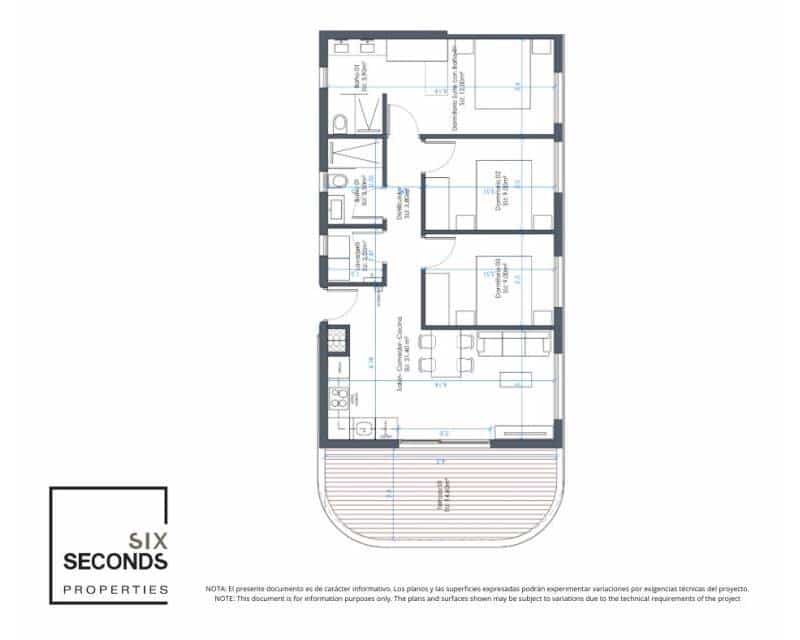 3 camera da letto Appartamento in vendita in Guardamar del Segura con piscina - 432.000 € (Rif: 9642589)