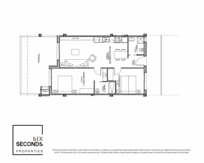 3 sypialnia Apartament na sprzedaż w Guardamar del Segura z basenem - 249 000 € (Ref: 9642623)