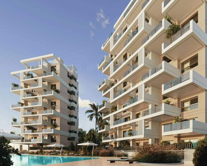 3 soveværelse Lejlighed til salg i Calpe / Calp med swimmingpool - € 379.800 (Ref: 9642630)