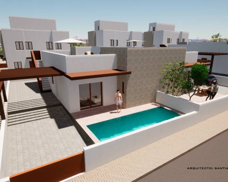 Adosado de 3 habitaciones en Puerto de Mazarron en venta - 287.000 € (Ref: 9642636)