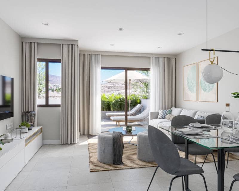 Adosado de 3 habitaciones en Puerto de Mazarron en venta - 287.000 € (Ref: 9642636)