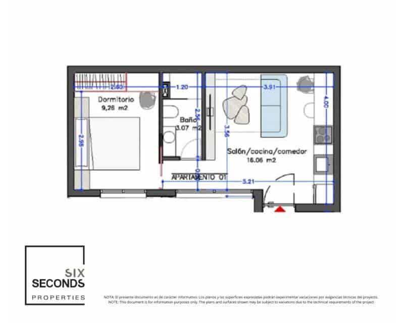 1 sypialnia Apartament na sprzedaż w Torrevieja z basenem - 129 800 € (Ref: 9642656)