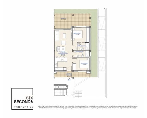 2 camera da letto Appartamento in vendita in Las Lomas de Rame - Bahía Bella, Los Alcázares con piscina - 275.000 € (Rif: 9642668)