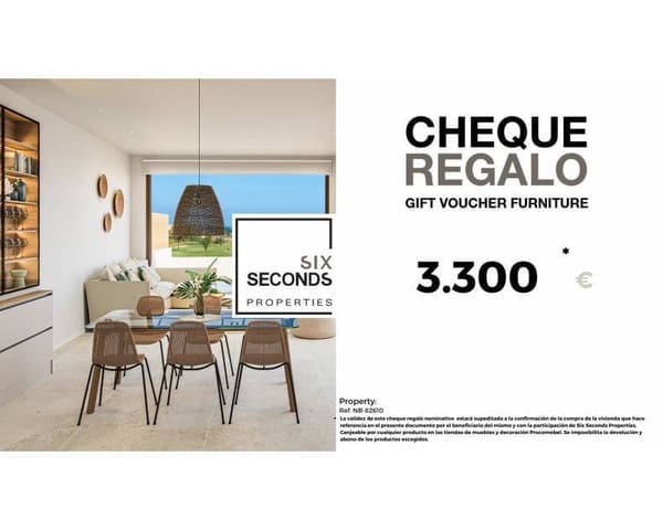 2 camera da letto Appartamento in vendita in Las Lomas de Rame - Bahía Bella, Los Alcázares con piscina - 275.000 € (Rif: 9642668)
