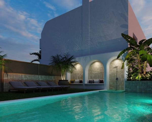 3 chambre Bungalow à vendre à San Pedro del Pinatar ciudad, San Pedro del Pinatar avec piscine - 369 900 € (Ref: 9642720)