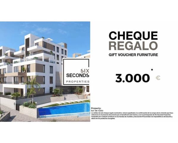 3 soverom Leilighet til salgs i Puerto Vera - Las Salinas, Vera med svømmebasseng - € 265 000 (Ref: 9642724)