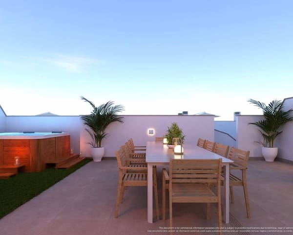 3 sypialnia Apartament na sprzedaż w Torre de la Horadada, Pilar de la Horadada z basenem - 380 000 € (Ref: 9642736)