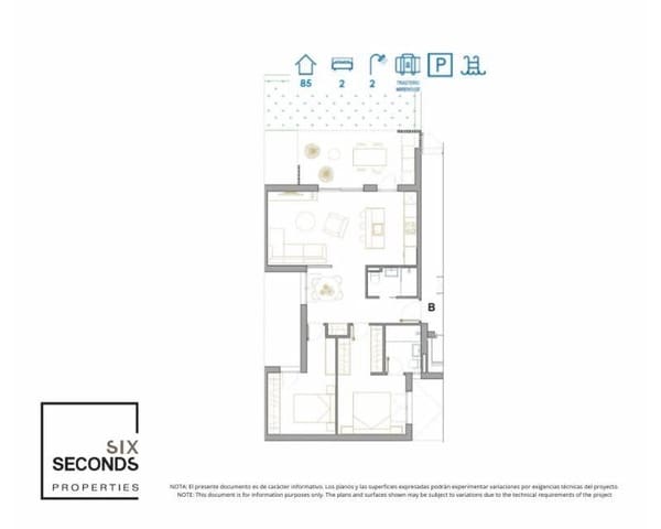 2 camera da letto Appartamento in vendita in San Pedro del Pinatar ciudad, San Pedro del Pinatar con piscina - 272.900 € (Rif: 9642738)