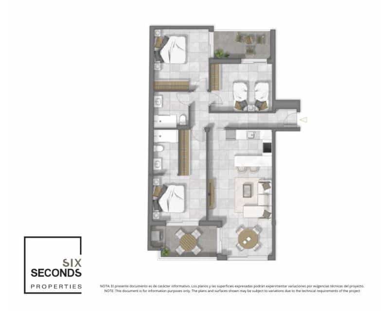 3 bedroom Apartment for sale in Guardamar del Segura with pool - € 399,500 (Ref: 9642747)