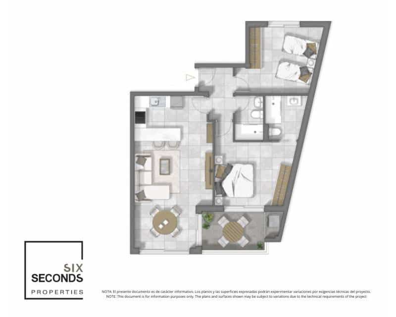 2 bedroom Apartment for sale in Guardamar del Segura with pool - € 317,500 (Ref: 9642749)