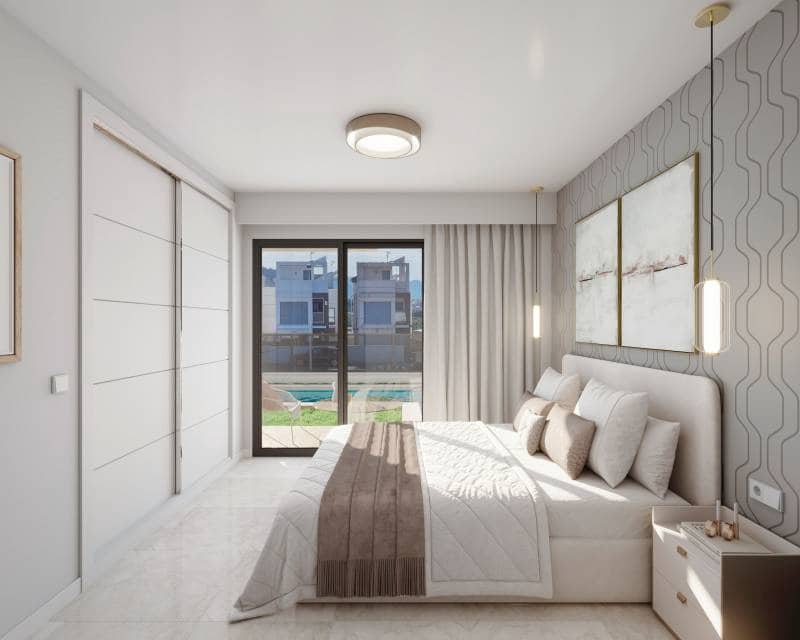 3 soverom Bungalow til salgs i Puerto de Mazarron med svømmebasseng - € 342 311 (Ref: 9642772)