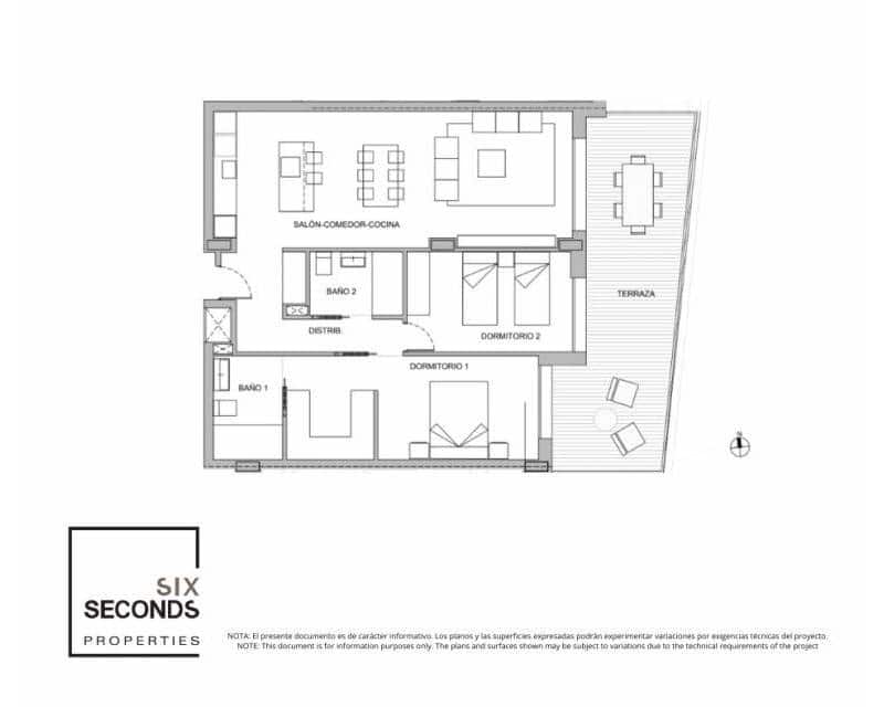 2 chambre Appartement à vendre à La Nucia avec piscine - 328 600 € (Ref: 9642783)