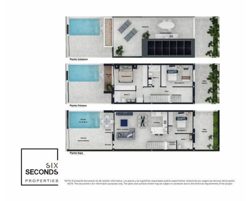 2 slaapkamer Halfvrijstaande villa te koop in Pilar de la Horadada - € 385.000 (Ref: 9642799)