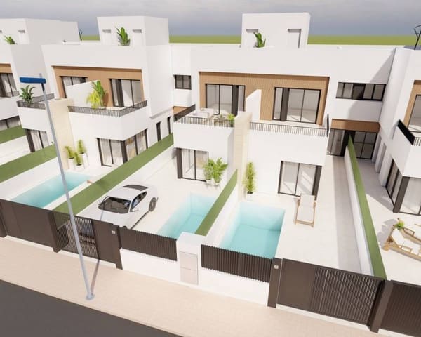 3 makuuhuone Paritalo myytävänä paikassa Santiago de la Ribera, San Javier - 369 900 € (Ref: 9642810)