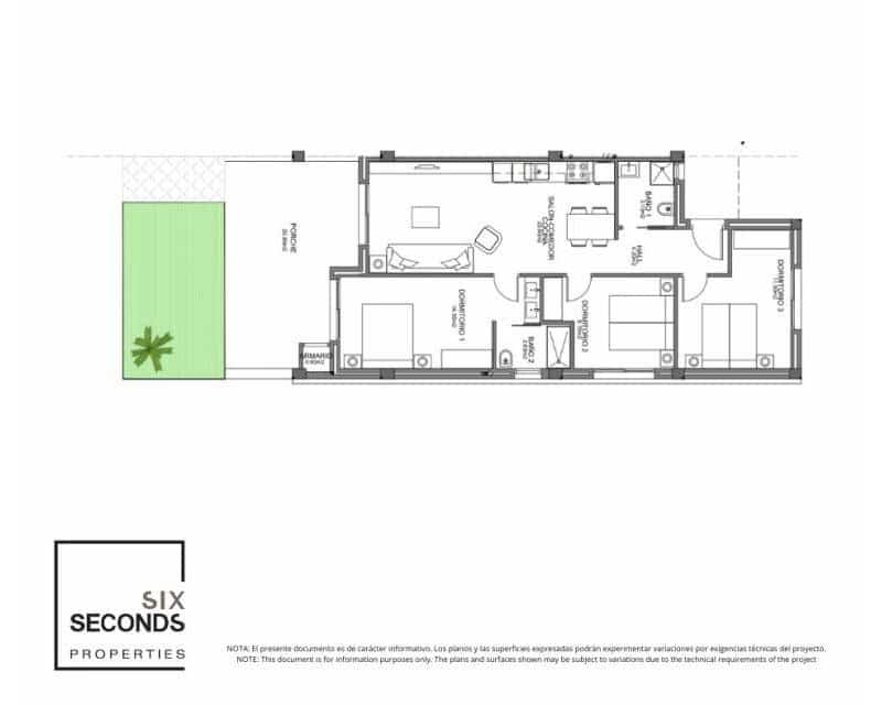 3 bedroom Apartment for sale in Guardamar del Segura with pool - € 241,000 (Ref: 9642813)