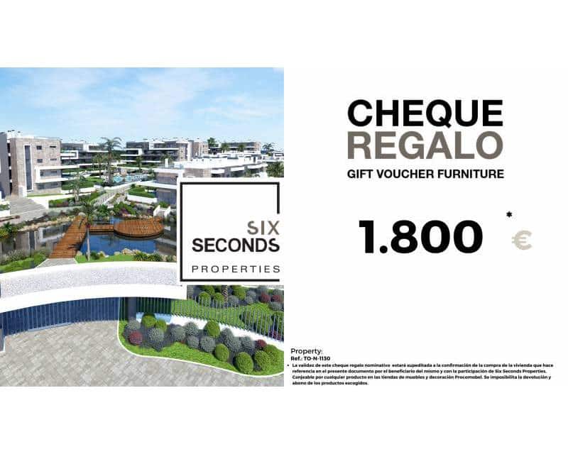 2 soverom Penthouse til salgs i Torrevieja med svømmebasseng - € 328 000 (Ref: 9645650)