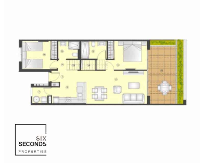 2 chambre Maison de Ville à vendre à Torrevieja avec piscine - 333 000 € (Ref: 9645655)