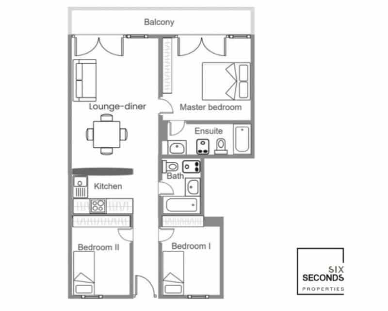 3 Zimmer Apartment zu verkaufen in Playa Flamenca mit Garage - 450.000 € (Ref: 9646444)