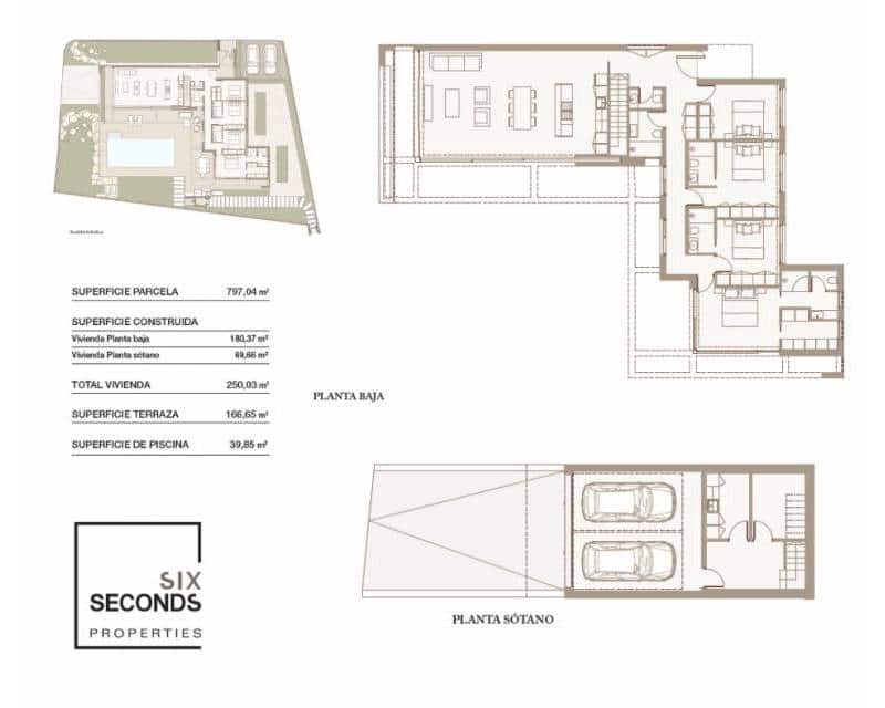 4 Zimmer Villa zu verkaufen in Las Colinas Golf mit Pool Garage - 1.575.000 € (Ref: 9665211)