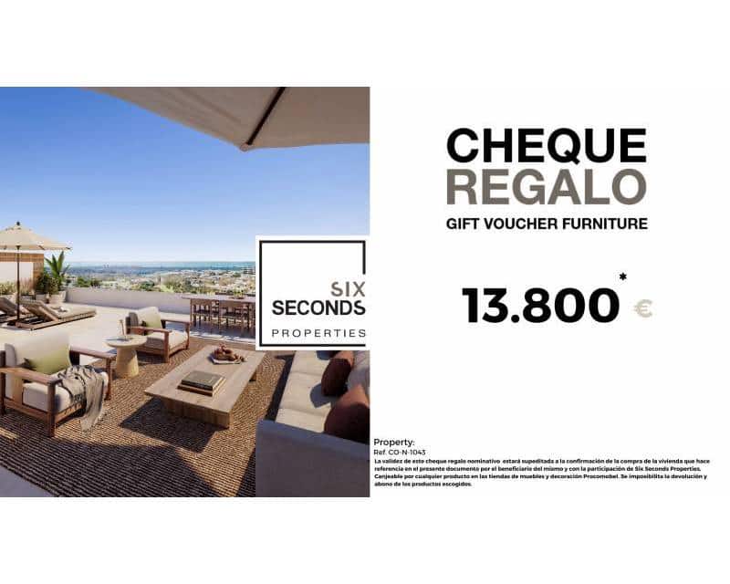 3 sovrum Takvåning till salu i Las Colinas Golf med pool garage - 1 150 000 € (Ref: 9665332)