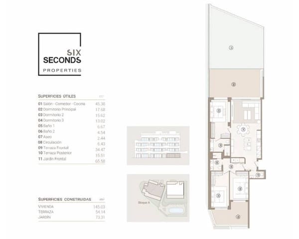 3 sypialnia Apartament na sprzedaż w Las Colinas Golf, Orihuela z basenem garażem - 595 000 € (Ref: 9665333)