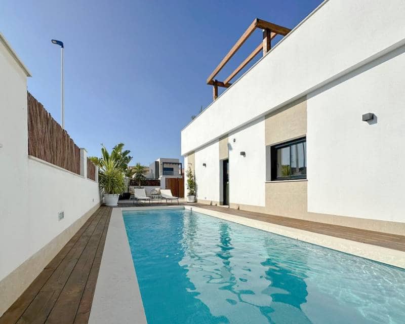 2 bedroom Semi-detached Villa for sale in Santiago de la Ribera with pool garage - € 499,000 (Ref: 9675995)