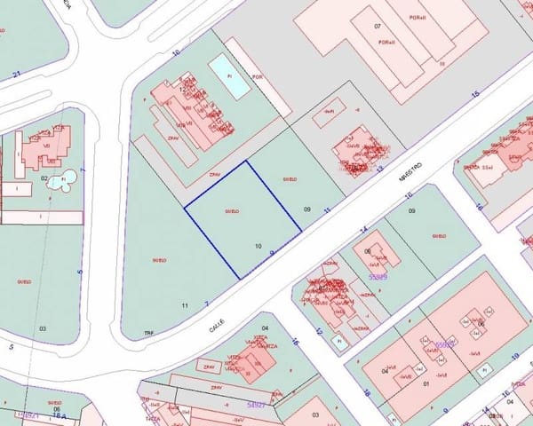 Tontti myytävänä paikassa Puerto Deportivo, Guardamar del Segura - 790 000 € (Ref: 9685640)