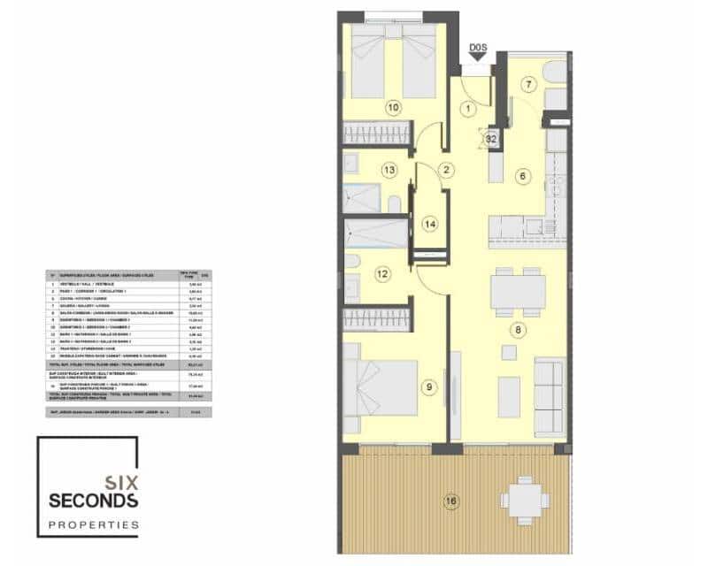 Casa de 2 habitaciones en Torrevieja en venta con piscina garaje - 315.000 € (Ref: 9720617)