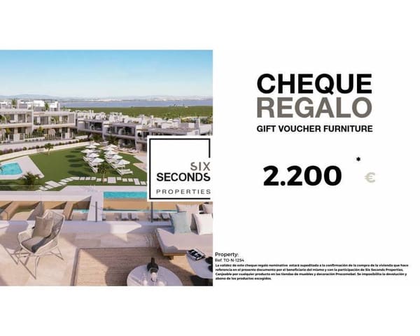 2 bedroom Townhouse for sale in Torrevieja with pool garage - € 315,000 (Ref: 9720617)