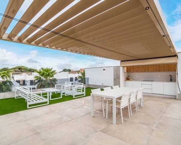 3 chambre Penthouse à vendre à Lo Pagan, San Pedro del Pinatar avec piscine garage - 395 000 € (Ref: 9730502)