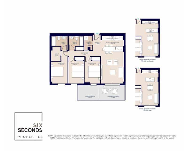 3 bedroom Apartment for sale in La Villajoyosa / Vila Joiosa with pool - € 480,000 (Ref: 9770057)