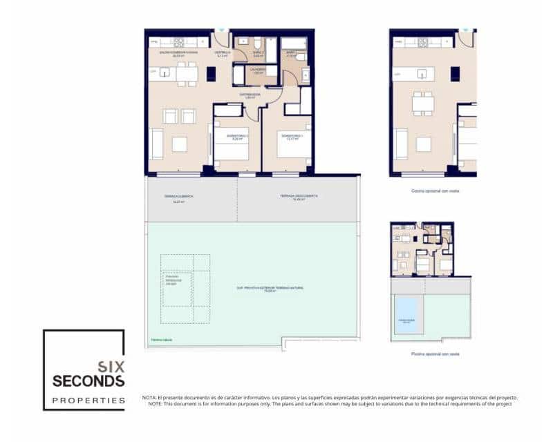 2 soveværelse Lejlighed til salg i La Villajoyosa / Vila Joiosa med swimmingpool - € 408.000 (Ref: 9770060)