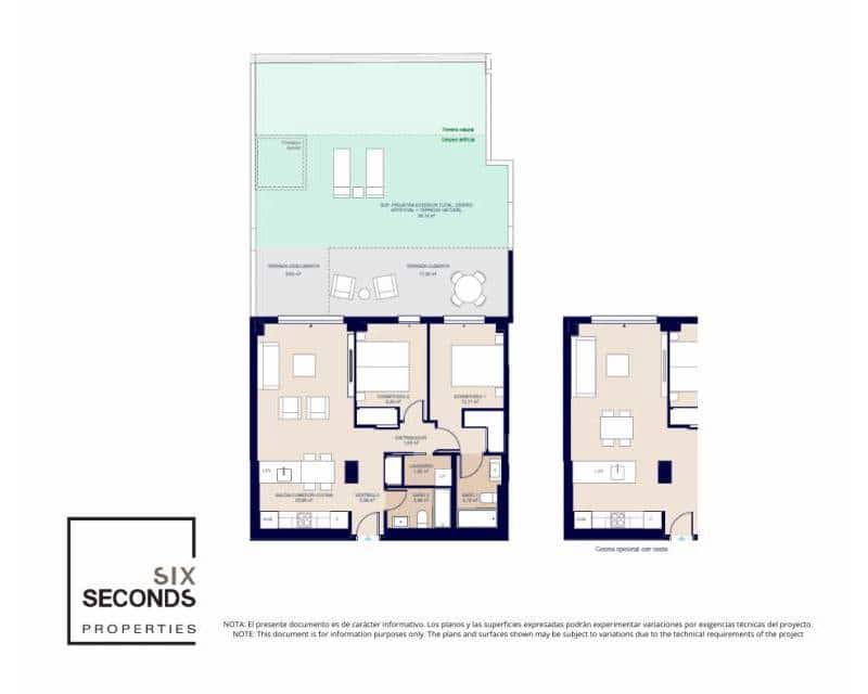 2 bedroom Apartment for sale in La Villajoyosa / Vila Joiosa with pool - € 391,000 (Ref: 9770061)