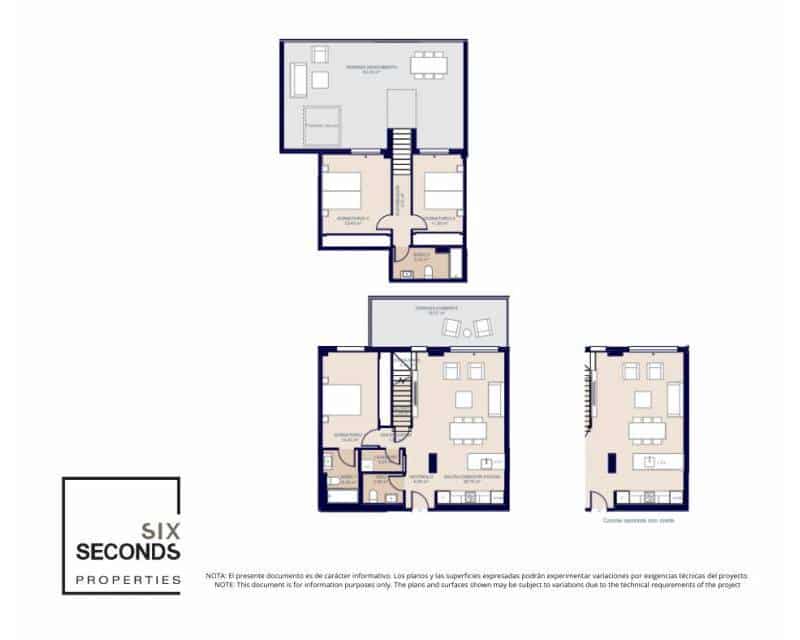 3 quarto Penthouse para venda em La Villajoyosa / Vila Joiosa com piscina - 640 000 € (Ref: 9770062)