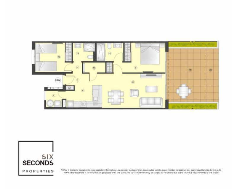 2 makuuhuone Omakotitalo myytävänä paikassa Torrevieja mukana uima-altaan - 331 000 € (Ref: 9770080)