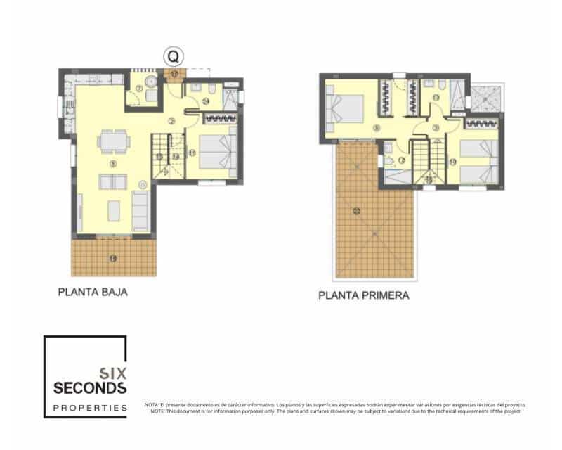 3 camera da letto Villetta Bifamiliare in vendita in Busot con piscina - 409.000 € (Rif: 9770083)