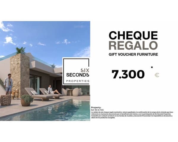 3 soveværelse Villa til salg i Ciudad Quesada, Rojales med swimmingpool garage - € 615.000 (Ref: 9770921)