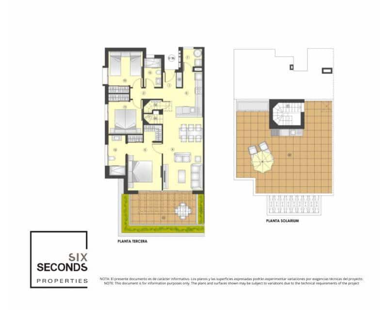 3 soveværelse Penthouse til salg i Torrevieja med swimmingpool - € 493.000 (Ref: 9770922)