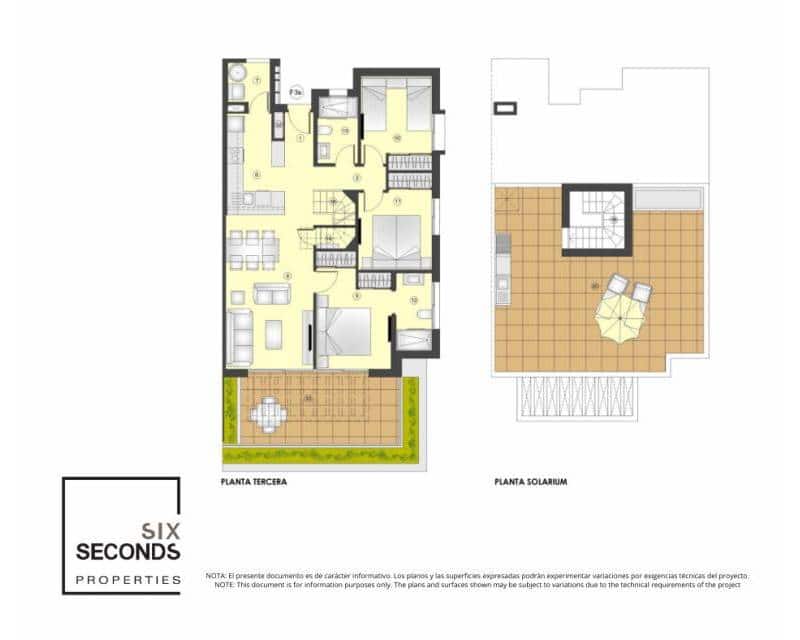 3 soveværelse Penthouse til salg i Torrevieja med swimmingpool - € 425.000 (Ref: 9770924)