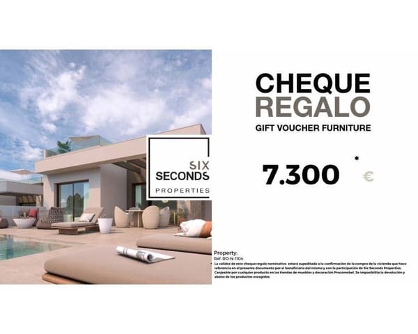 3 makuuhuone Huvila myytävänä paikassa Ciudad Quesada, Rojales mukana uima-altaan 
autotalli - 615 000 € (Ref: 9770927)