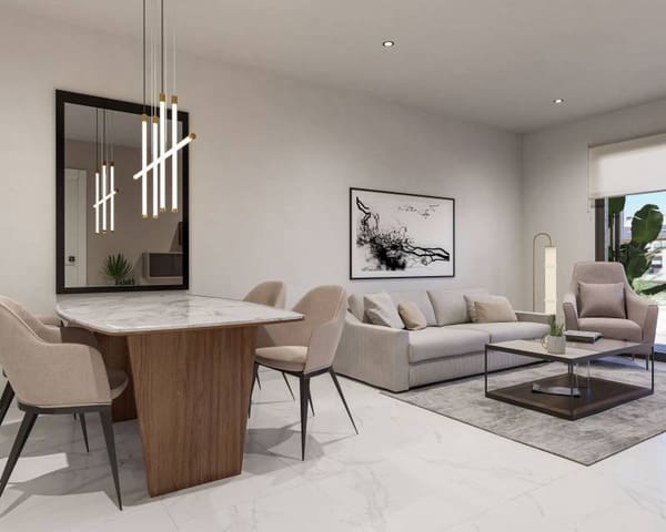2 chambre Penthouse à vendre à El Chaparral - La Siesta - La Torreta, Torrevieja avec piscine - 344 000 € (Ref: 9770928)