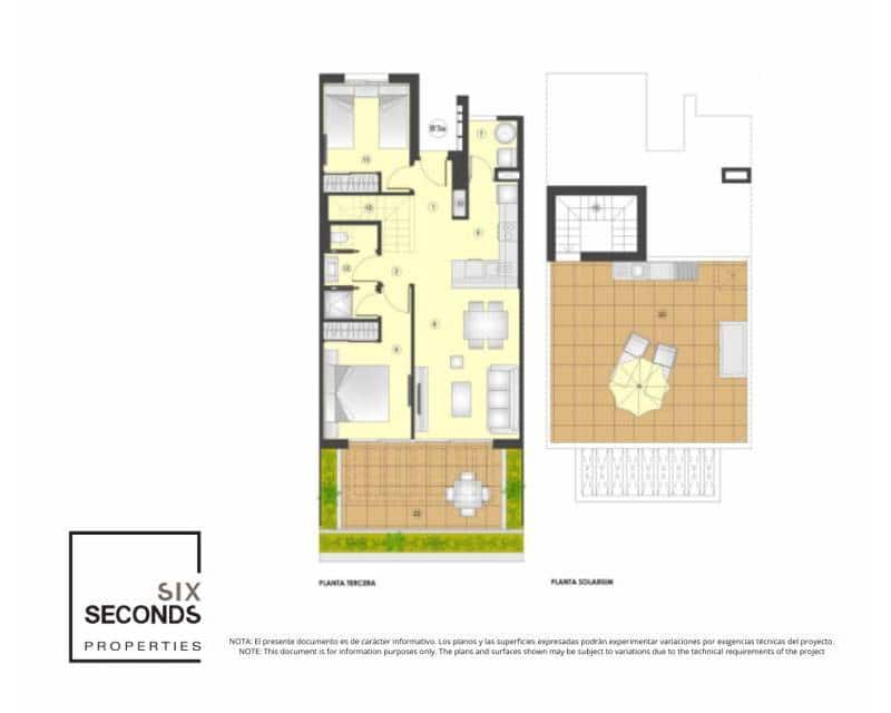 2 camera da letto Attico in vendita in Torrevieja con piscina - 331.000 € (Rif: 9770930)