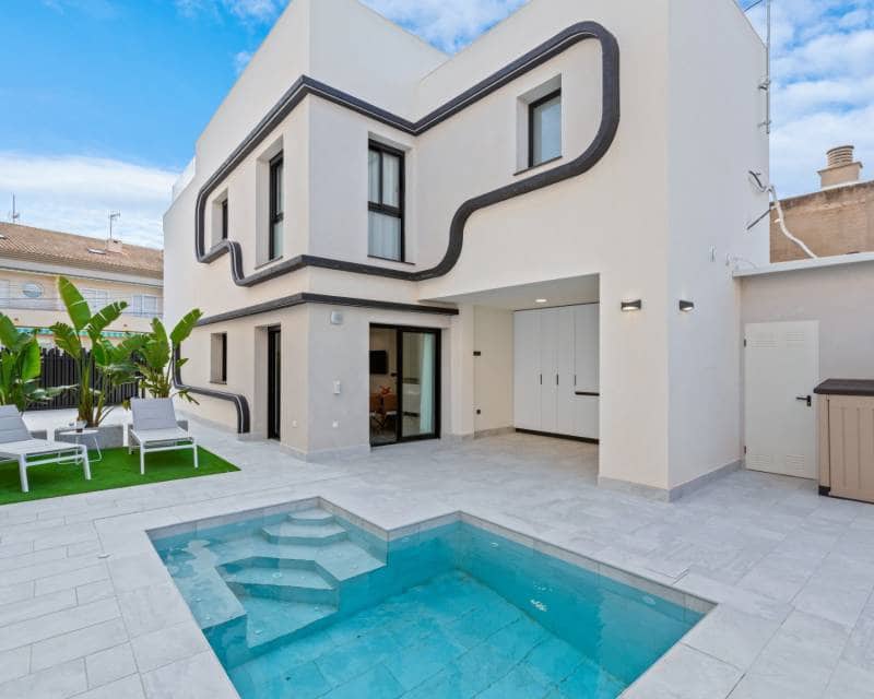 4 camera da letto Villetta Bifamiliare in vendita in Torre de la Horadada con piscina garage - 698.000 € (Rif: 9776000)