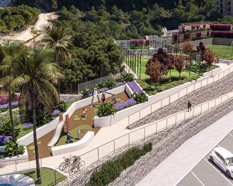 2 sovrum Lägenhet till salu i Benidorm med pool - 497 000 € (Ref: 9777135)