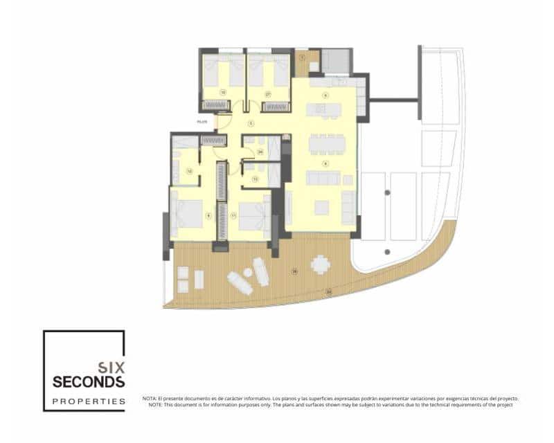 4 slaapkamer Appartement te koop in Benidorm met zwembad - € 1.410.000 (Ref: 9778464)