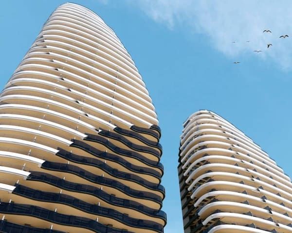 3 sovrum Lägenhet till salu i Playa Poniente, Benidorm med pool - 925 000 € (Ref: 9778465)