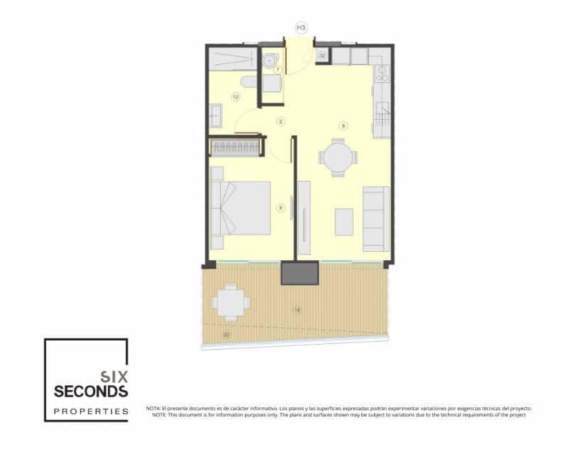 1 sypialnia Apartament na sprzedaż w Calpe / Calp z basenem - 520 000 € (Ref: 9778710)